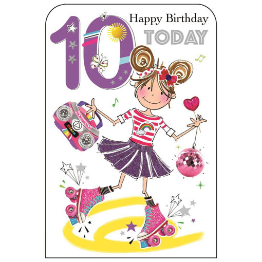 Picture of 10TH BIRTHDAY CARD